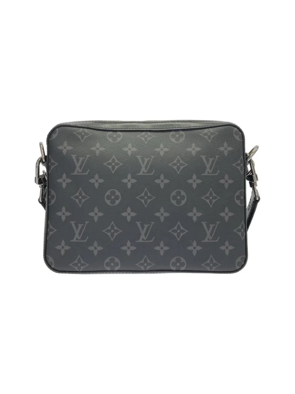 Louis Vuitton Monogram Eclipse Reverse Trio Messenger Shoulder Bag